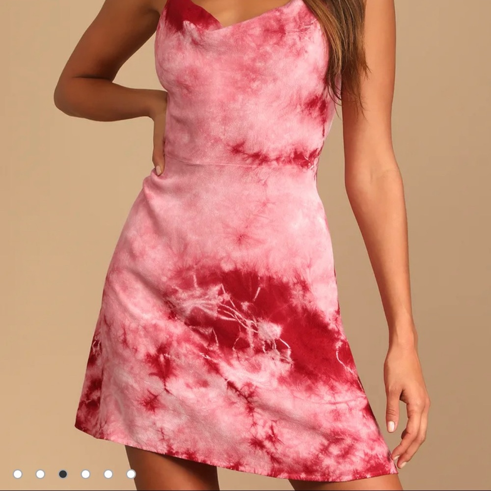 Tie Dye Mini Dress